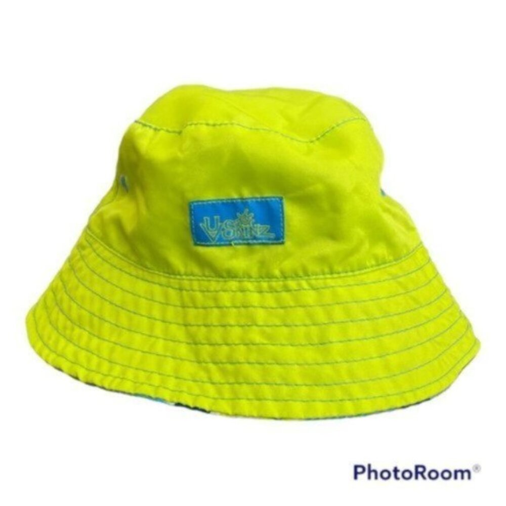 UV Skinz Baby Boy Reversible Bucket Sun Hat. Size 12/18.